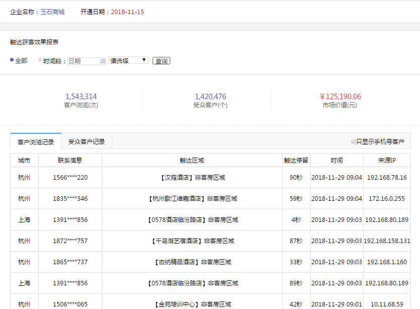 加推宝官网引流WiFi大数据营销系统