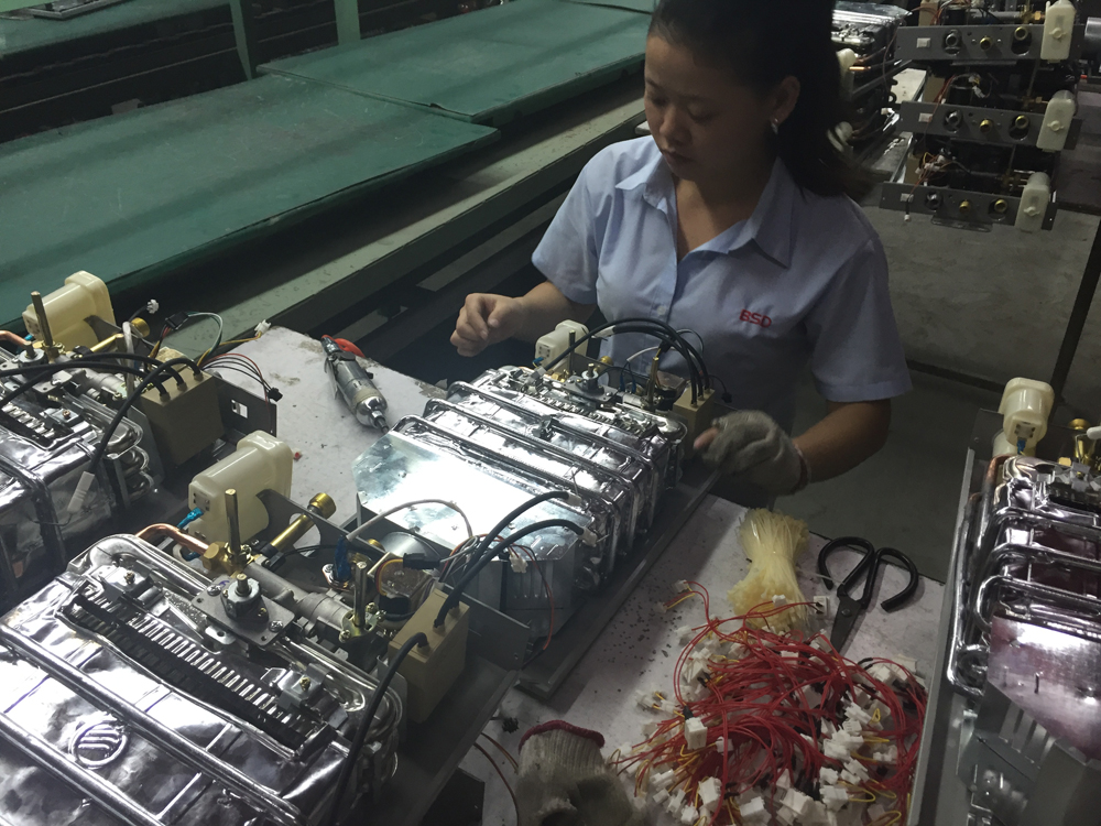 BSD gas water heater