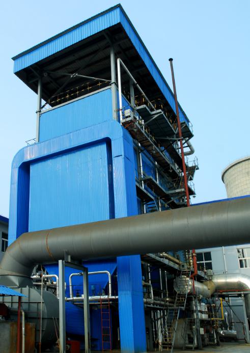 炭黑尾气发电厂运行现场