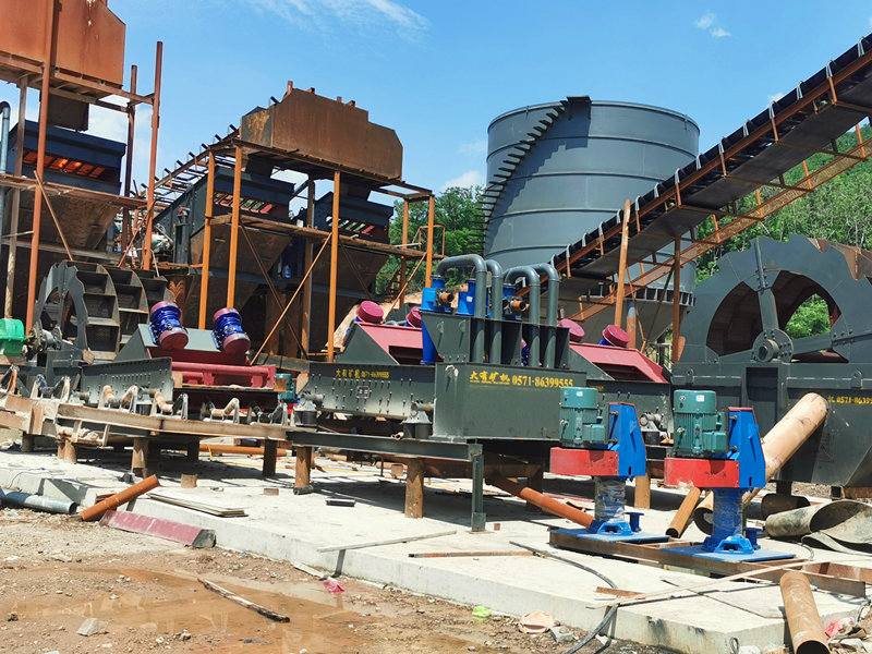 安徽广德时产800吨纯制砂项目