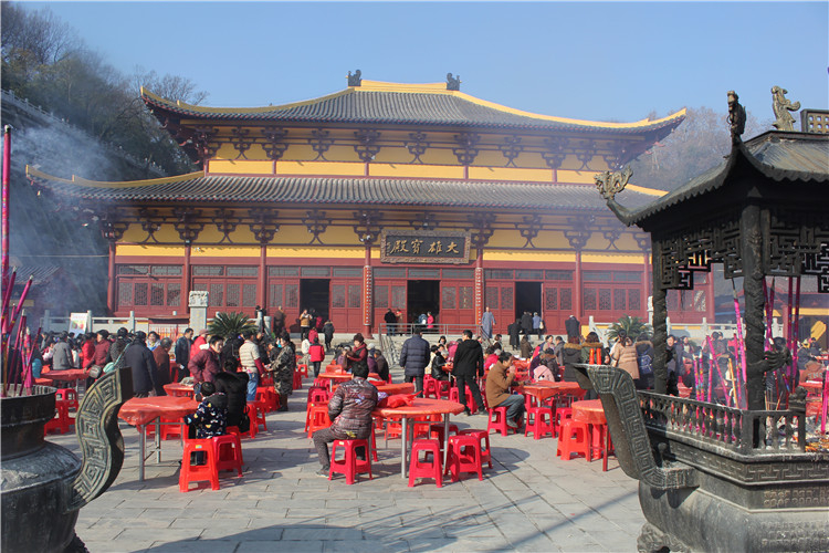 2019年1月23古灵泉寺年饭