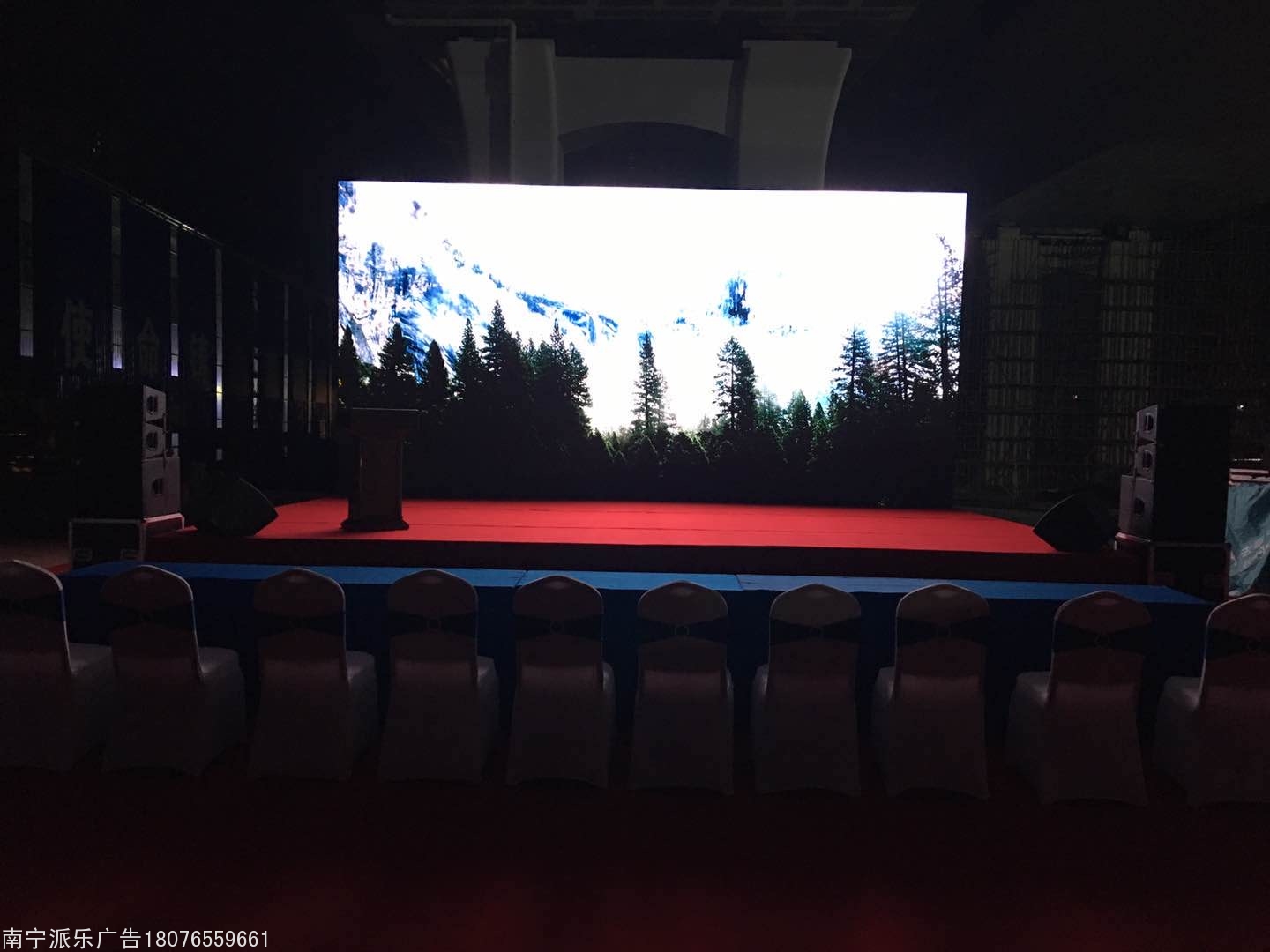 南宁会议布置服务：2020路桥救援演练布场