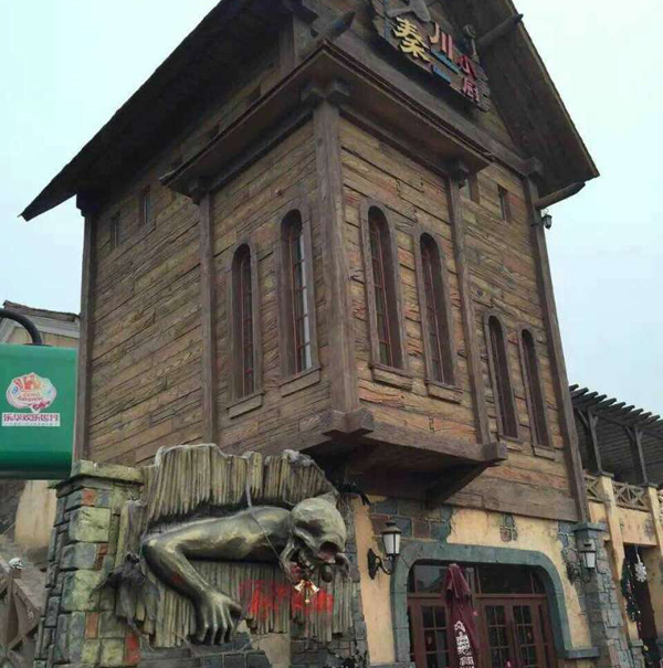 新疆和田旅游開發區仿真城堡1
