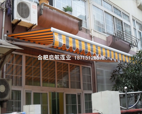 伸缩遮阳棚案例展示