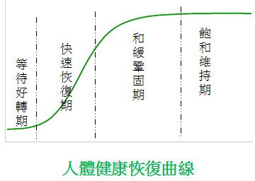 自然医学人体健康恢复曲线