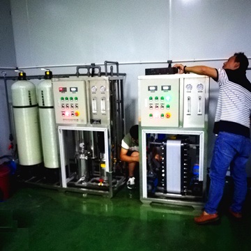 1吨单级反渗透加EDI超纯水设备