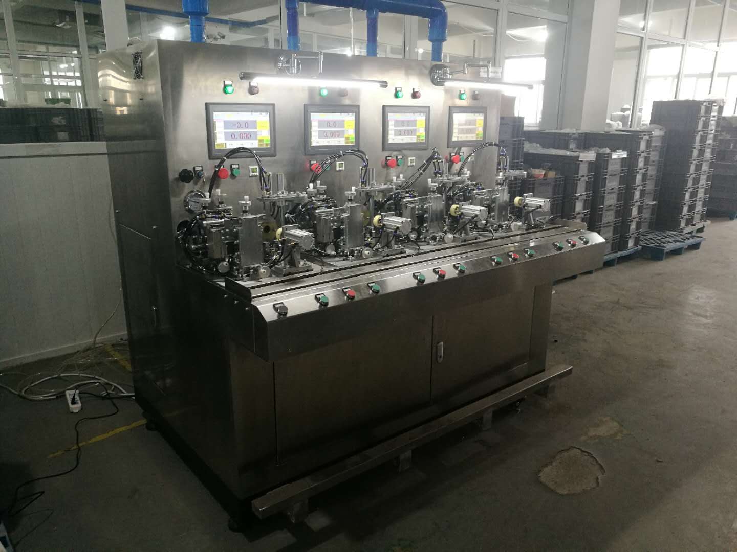 HY1006  浮子化油器四工位綜合流量測(cè)試臺(tái)