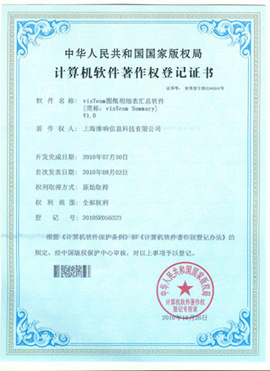 visTeam InfoGuard 图档加密软件著作权证书