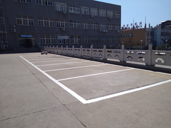 全椒縣車管所停車位標(biāo)線