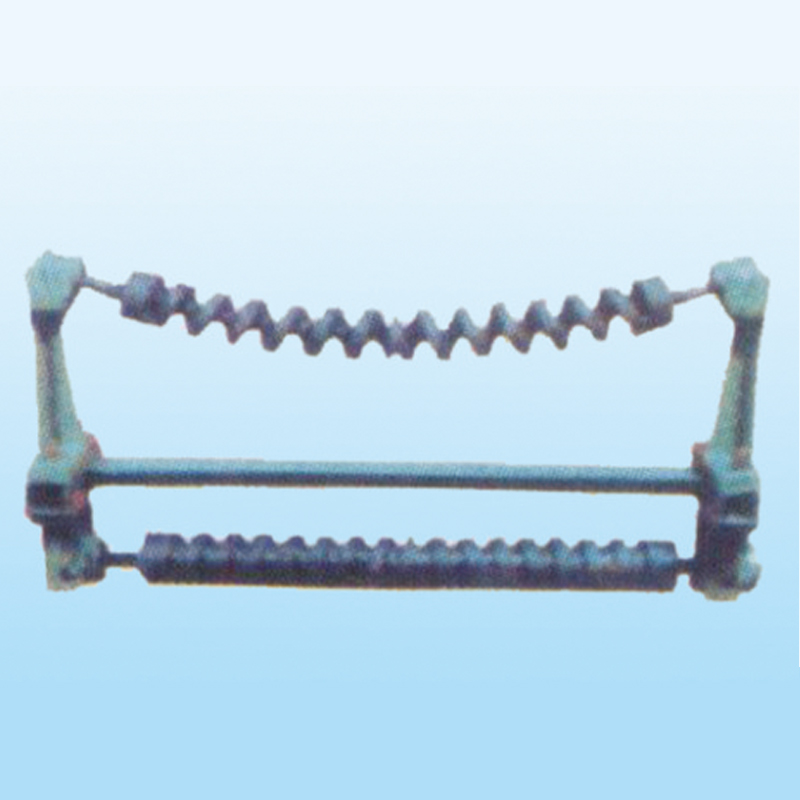 双向螺旋橡胶上下托辊组