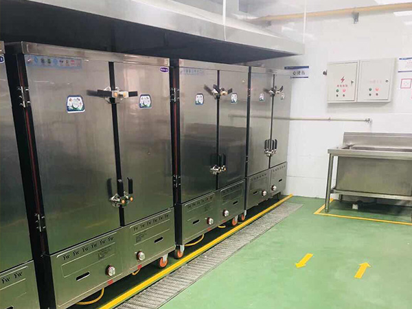 合肥师范四小厨房一角