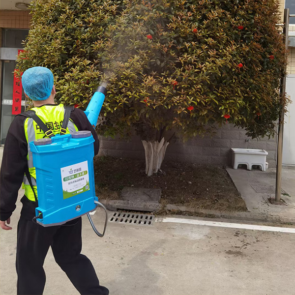 廠區(qū)消殺現(xiàn)場(chǎng)