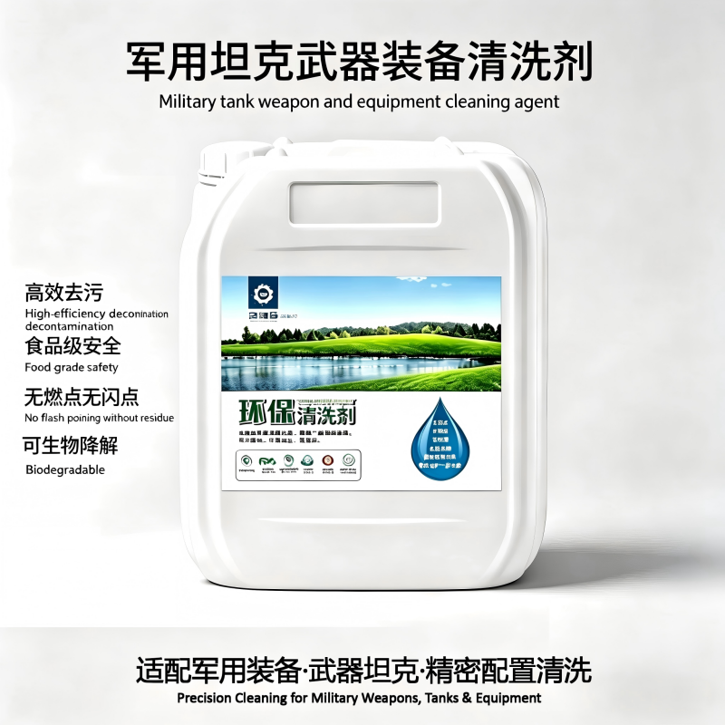 京润荷 军用坦克武器装备 精密配置环保清洗剂