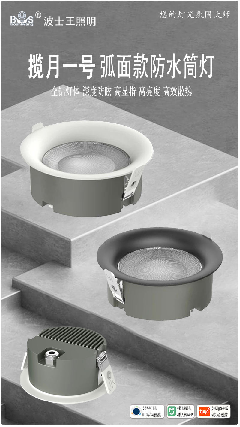 T393YD揽月一号 弧面款 防水筒灯.jpg