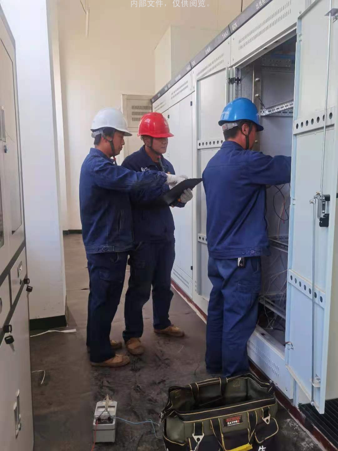 厂区配电柜安装