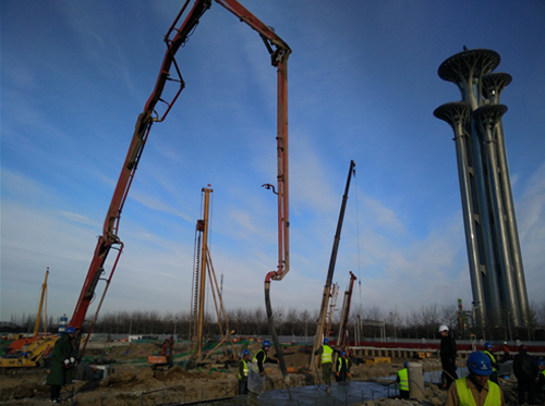 亚洲基础投资银行永久办公楼项目南区基坑支护、C标段桩基工程施工