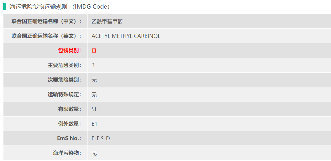 3类危险品乙偶姻出口流程介绍