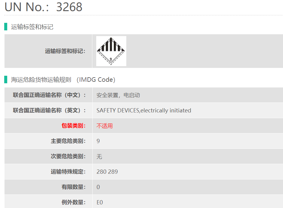 上海9类危险品安全带卷收器海运