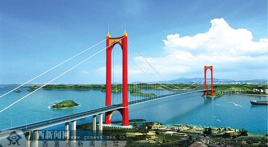 广西特检院桂林分院联合钦州分院完成广西第一跨海大桥工程起重设备“健康体检”
