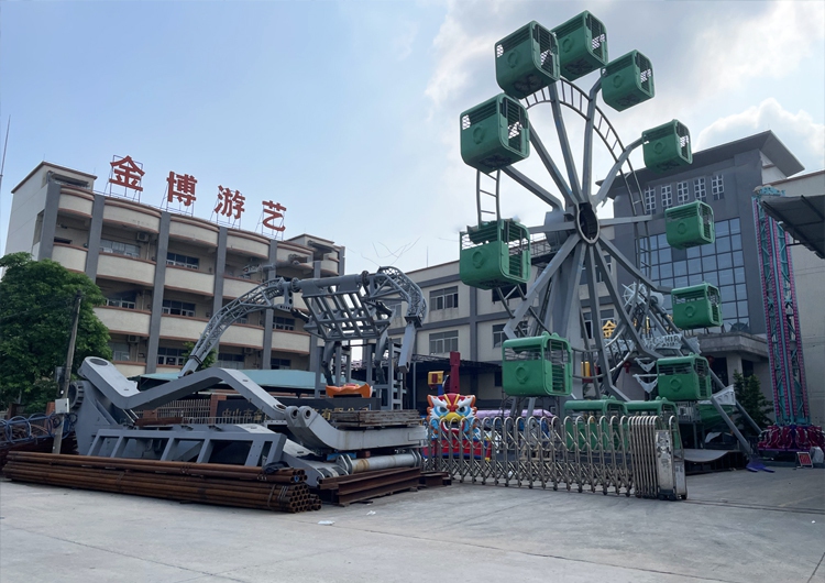 2024年8月大型游乐设备厂家发货情况