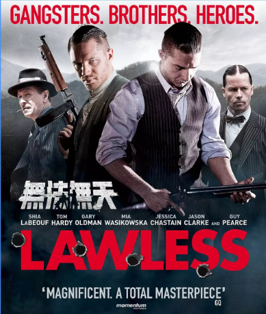 《无法无天 Lawless 2012》美国西部犯罪片，国配