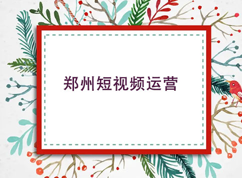 郑州短视频运营