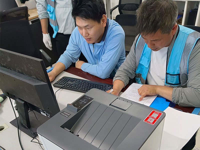 建正|郑州某中学标准化考场验收项目