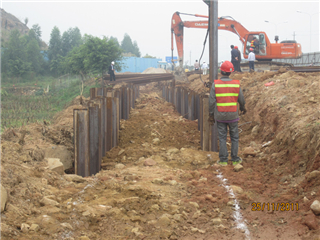 钢板桩、拉森桩租赁