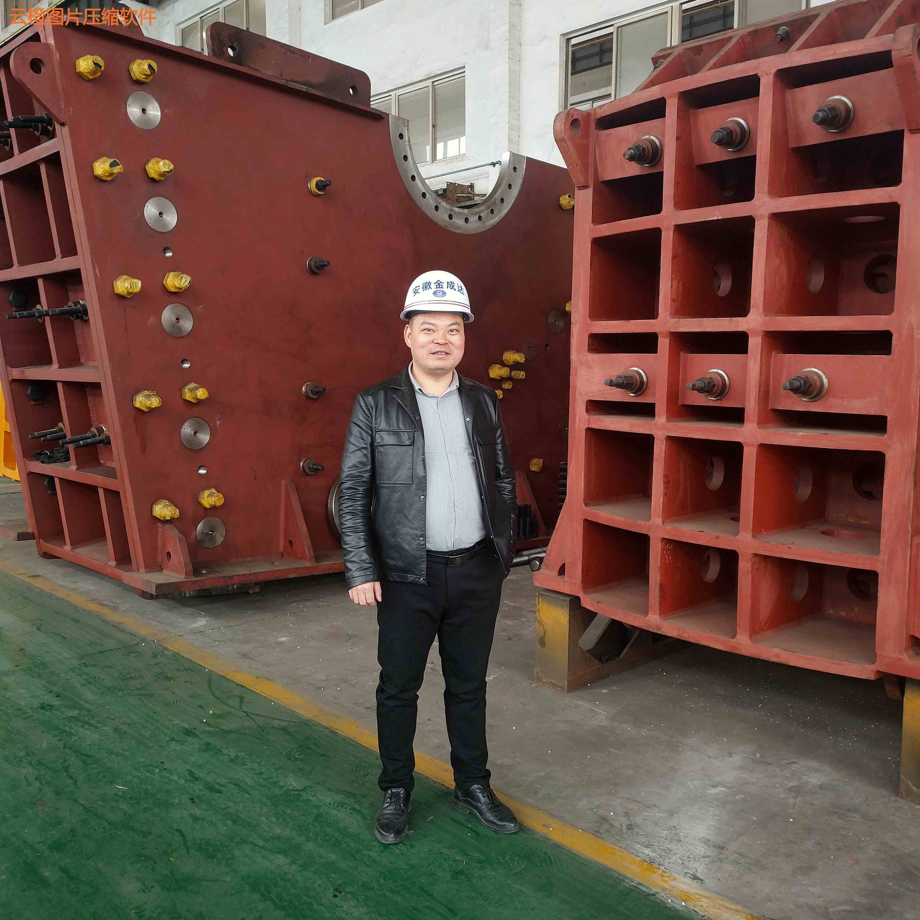 与浙江某知名破碎机企业共同打造骨料生产线