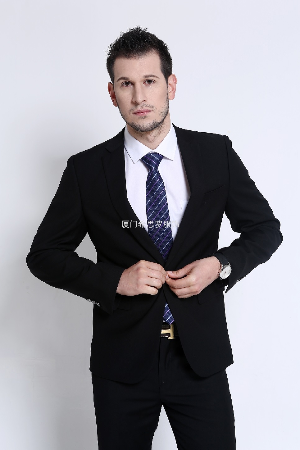 txtd 男西装 男士一扣901-男西装-职业服定制-商城-厦门希思罗服饰