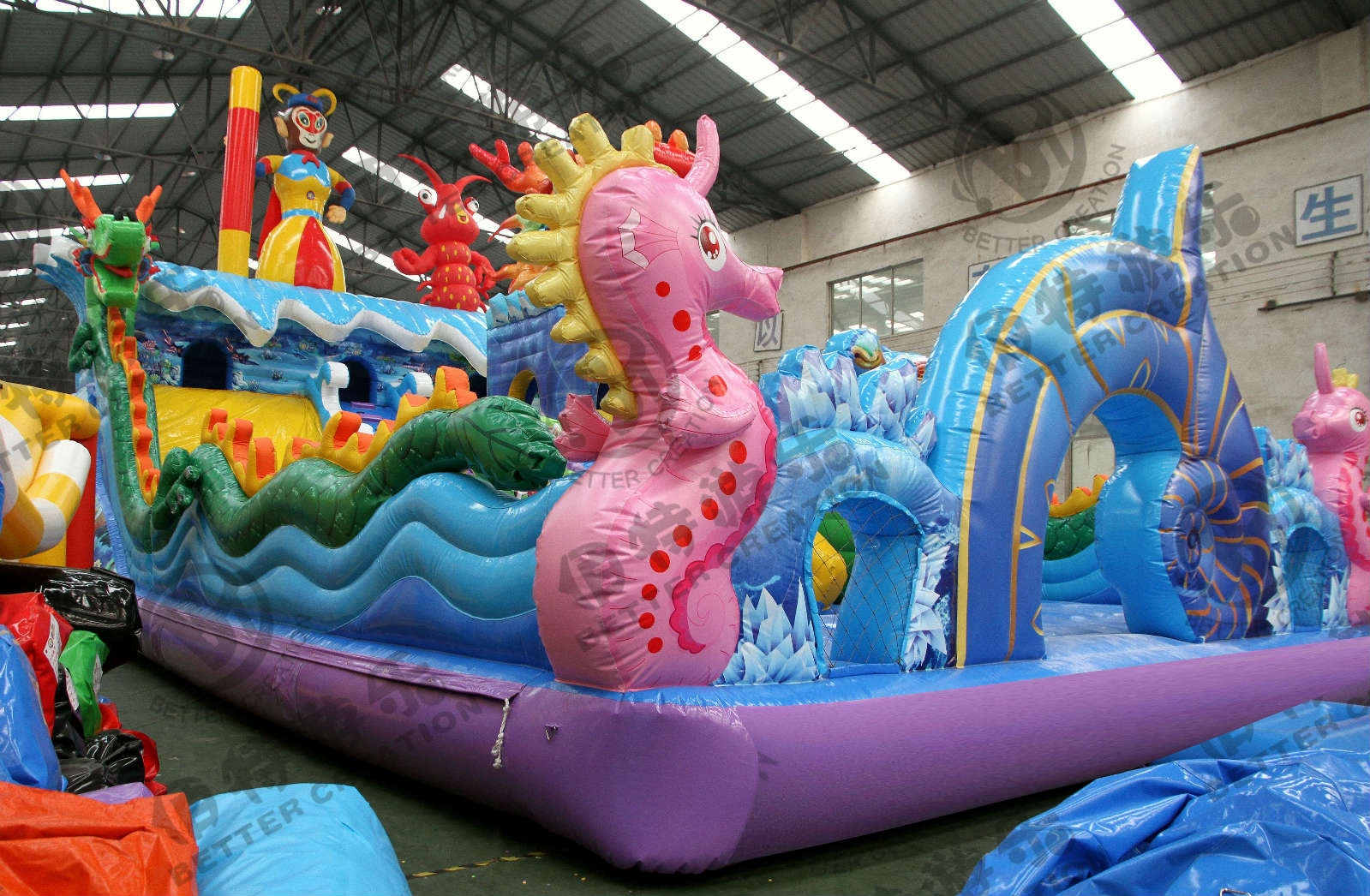充气滑梯-大型充气设备-河南ag官网平台游乐设备有限公司—官网
