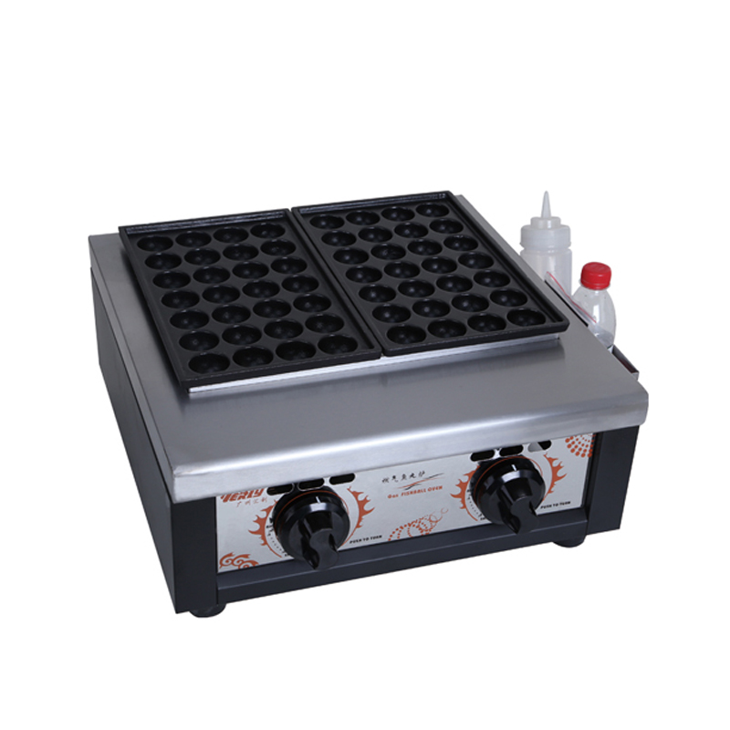 燃气双板章鱼丸机