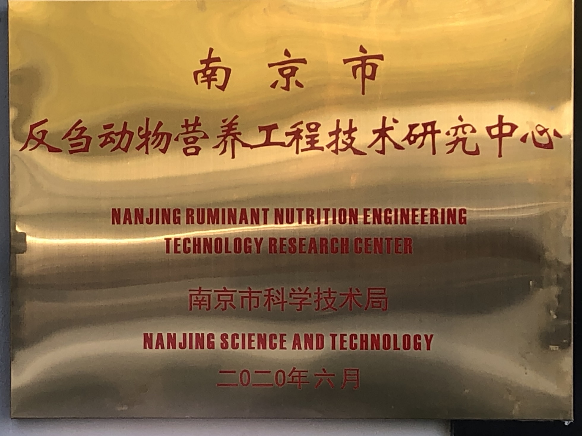 ◆南京市反刍动物营养工程技术研究中心