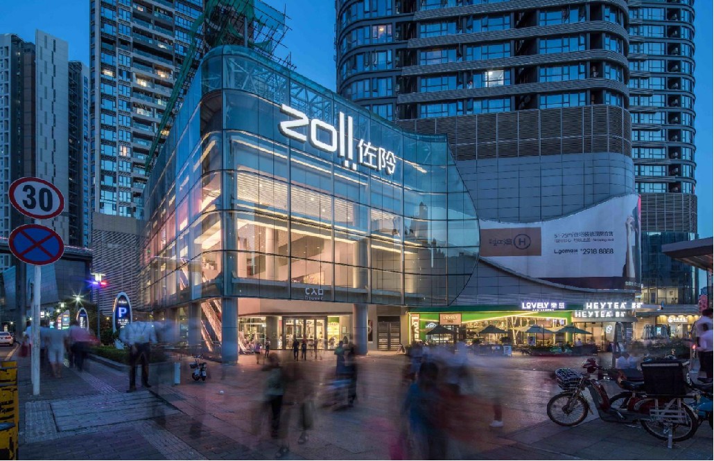 绿景虹湾商业城公共区域