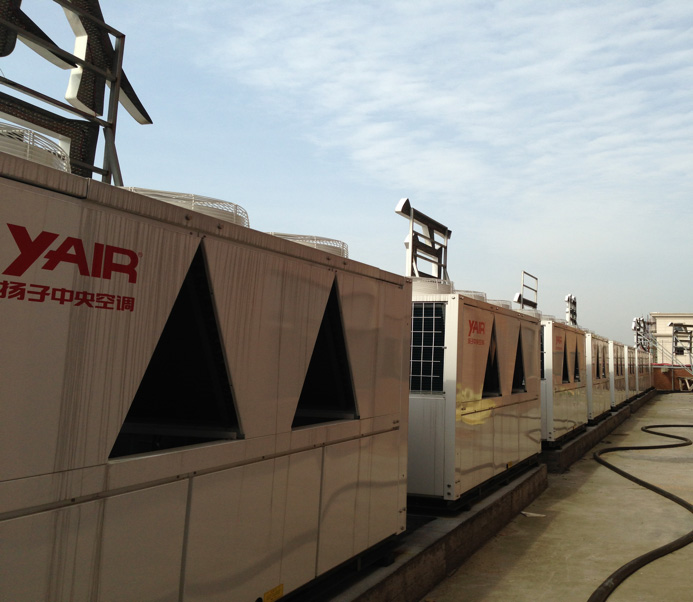 扬子空调浙江玉山第一百货大楼工程