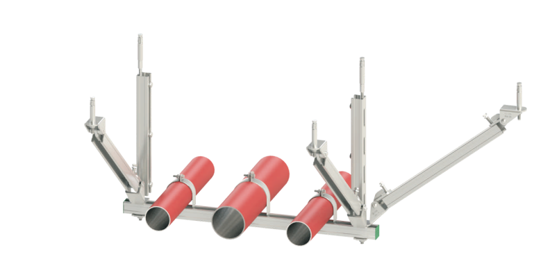 组合管双向抗震支吊架