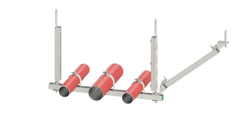 组合管单向抗震支吊架